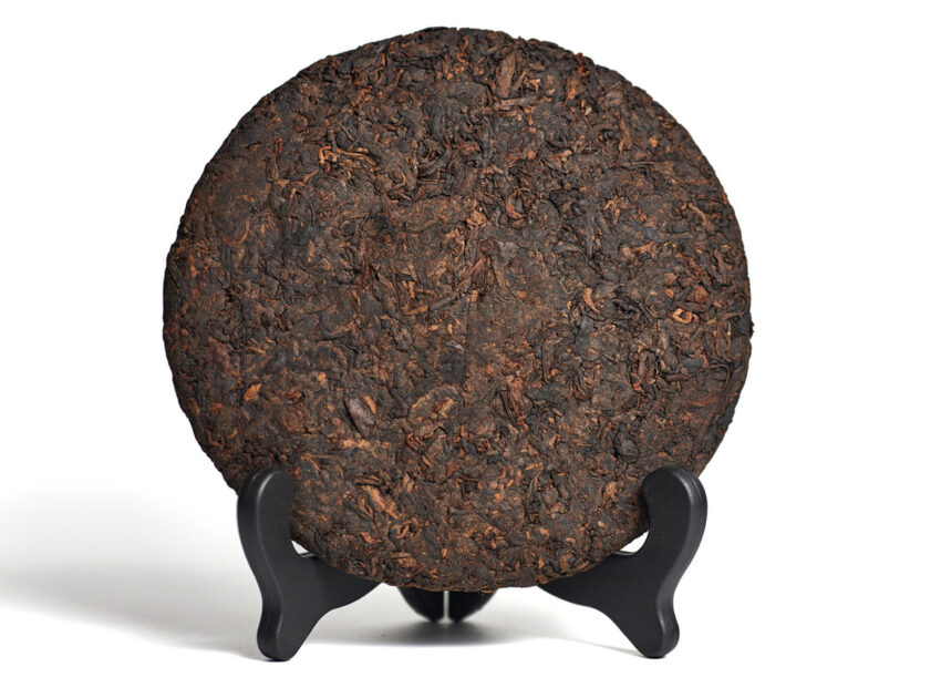 Shu Pu-erh - "Chen Xiang Cha Tou" Fu Hai 2000r, 357g - Зображення 2