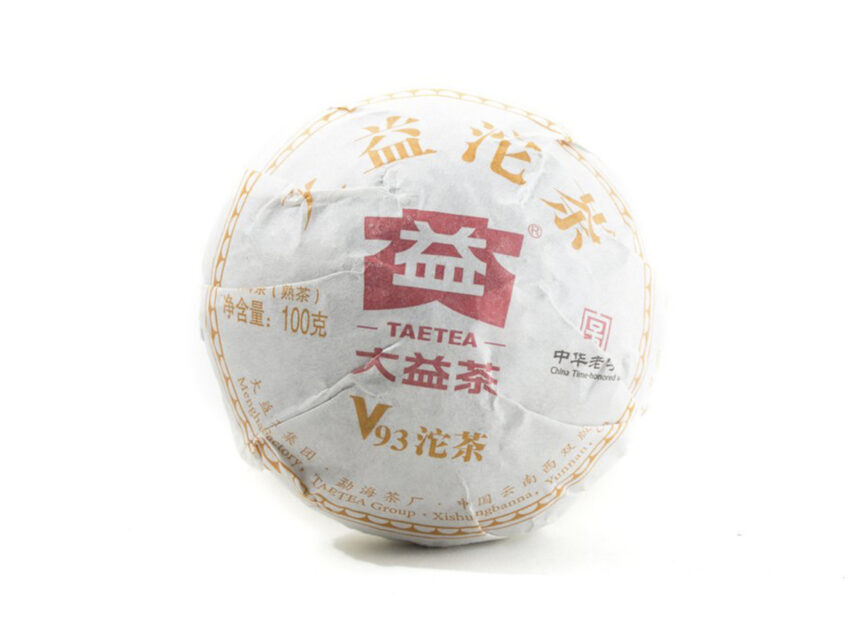 Shu Pu-Erh - Menghai Da Yi "Tocha V93" 2022, 100g