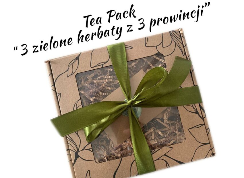 Tea Pack «3 zielone herbaty z 3 prowincji» 150g