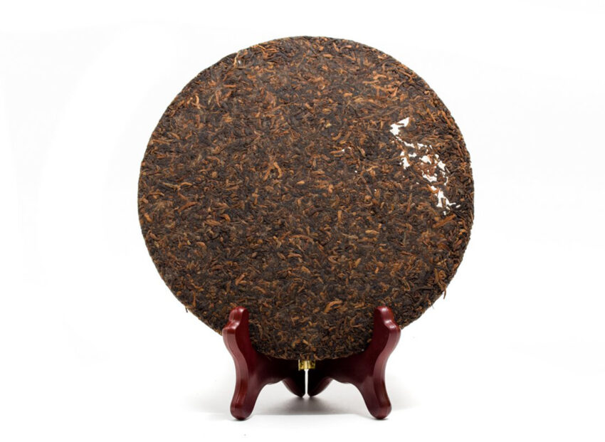 Shu Pu-Erh - "Bulang Zheng Shan", 2009r, 357g - Зображення 2