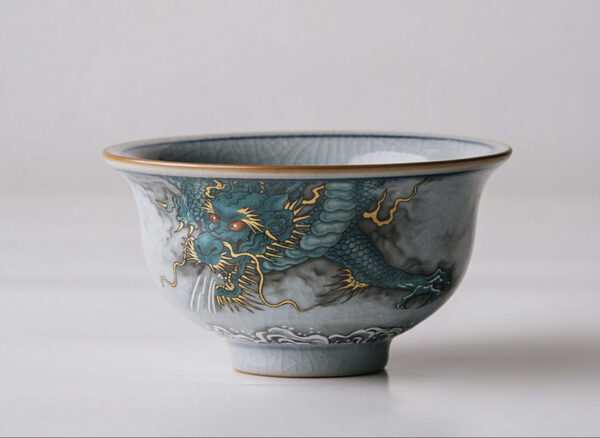 Czarka ceramiczna - „Chmurowy duch”, 135ml
