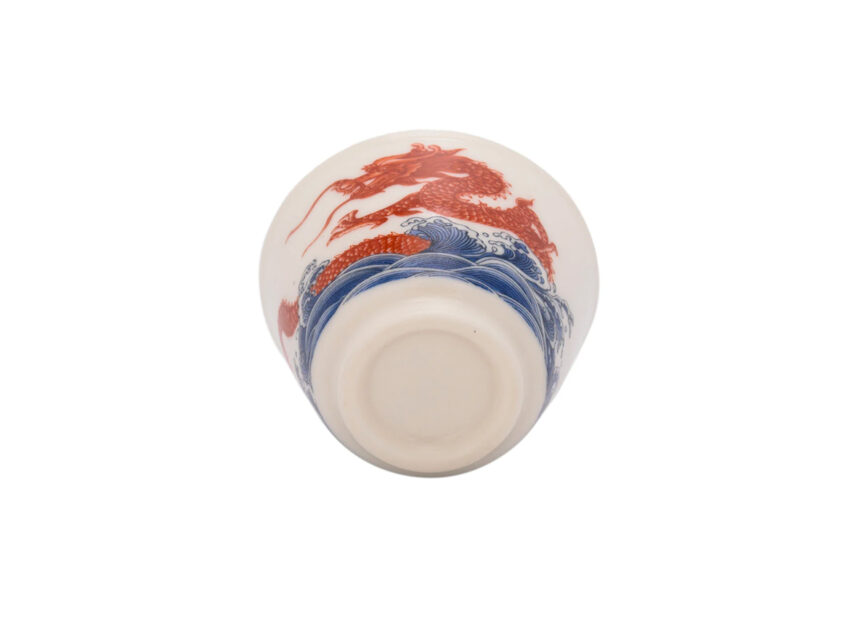 Porcelanowa czarka - "Herbaciany smok" 60ml - Зображення 3