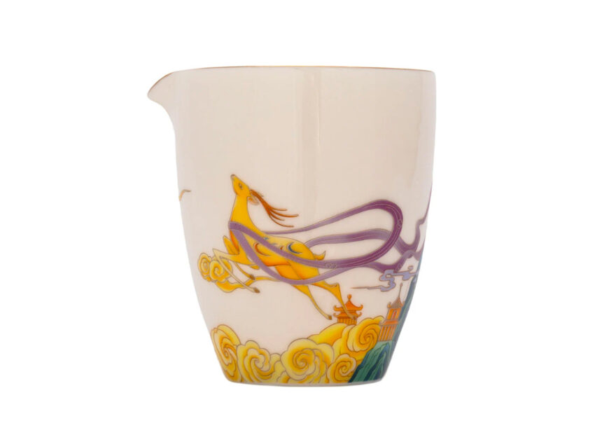 Porcelanowy chahai - "Złota antylopa" 180 ml