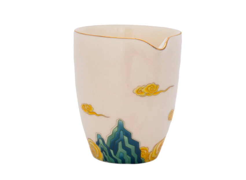 Porcelanowy chahai - "Złota antylopa" 180 ml — изображение 2