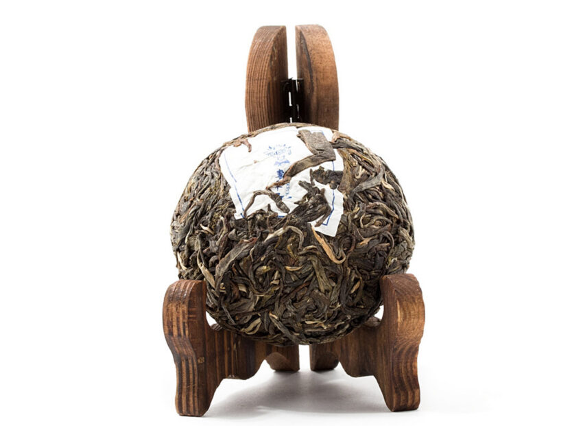Sheng Pu-Erh - Shu Dai Zi “Menghai Qintuo”, Tuocha 2020, 100g - obrazek 2
