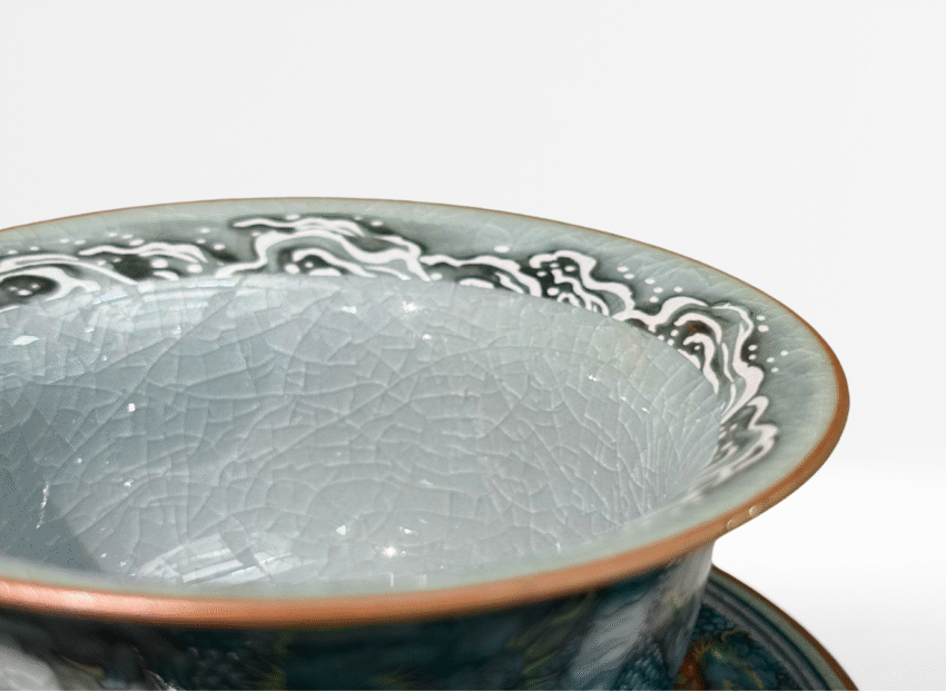 Gaiwan „Foggy Dragon” 120 ml - obrazek 2