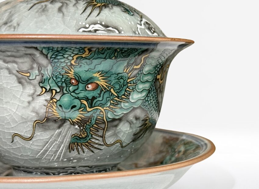 Gaiwan „Foggy Dragon” 120 ml - obrazek 3
