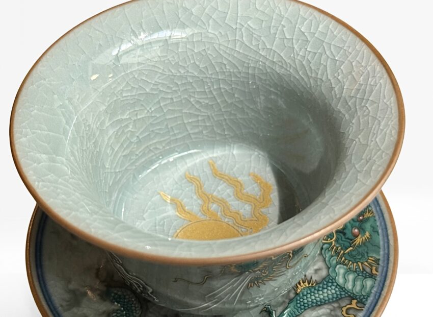 Gaiwan „Foggy Dragon” – 140 ml - obrazek 2