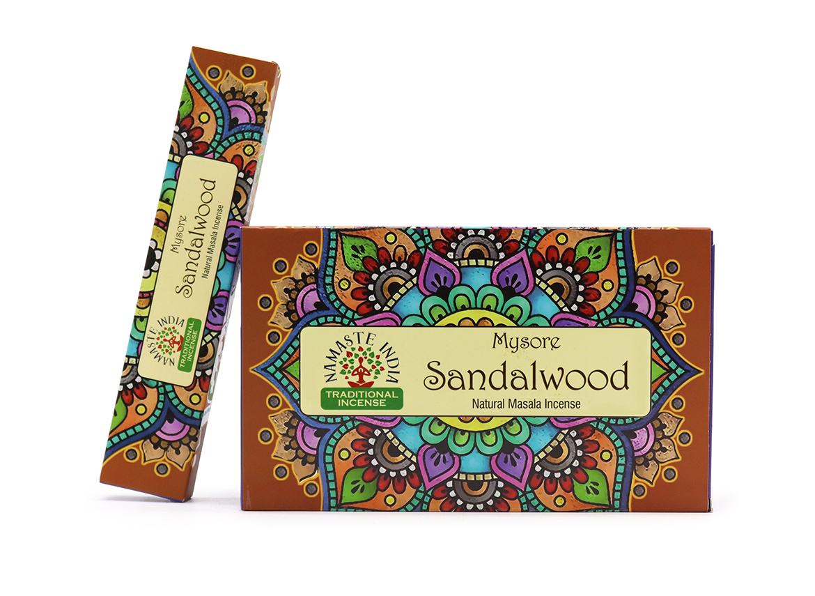 Благовония Masala Namaste Mandala – Сандаловое дерево 12×15 г