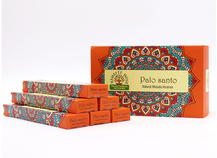 Kadzidła Masala Namaste Mandala – Palo Santo 12×15 g - Зображення 3