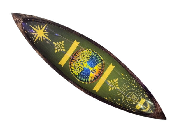 Podstawka pod Kadzidełka "Drzewo Życia" (Drewno Mango)