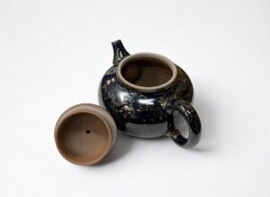 Czajnik „Złota Noc” 130 ml – ceramika Jingdezhen