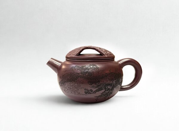 Czajnik Smok i Karp 175 ml glina yixing