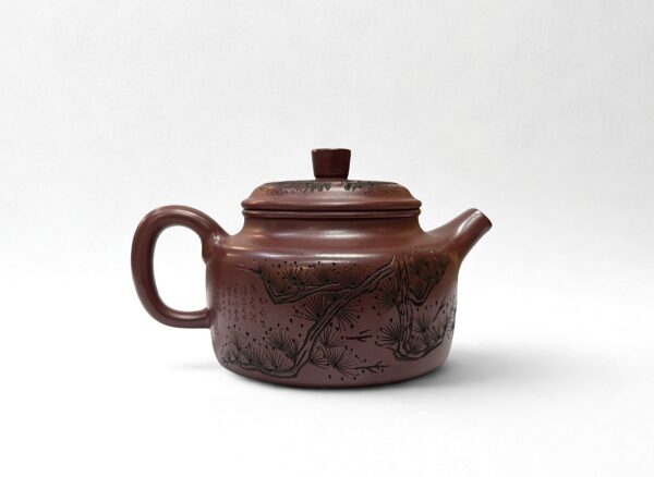 Czajnik Sosna i Żuraw glina yixing