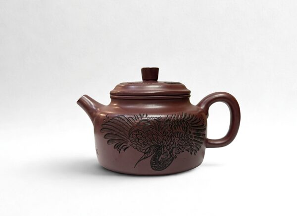 Czajnik Sosna i Żuraw glina yixing