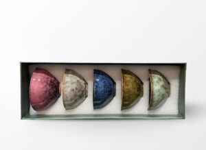 Zestaw czarek Wu Se Dou Zhan (5 szt.)