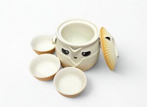 Zestaw do ceremonii herbacianej „Panda Samurai”