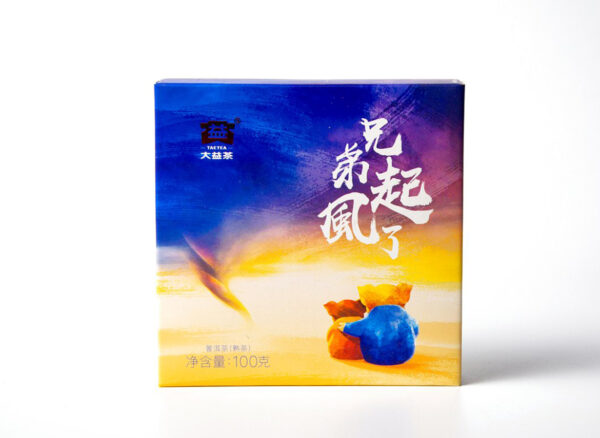Shu Pu-Erh - Da Yi „Bracia, zerwał się wiatr” 100 g, 2019