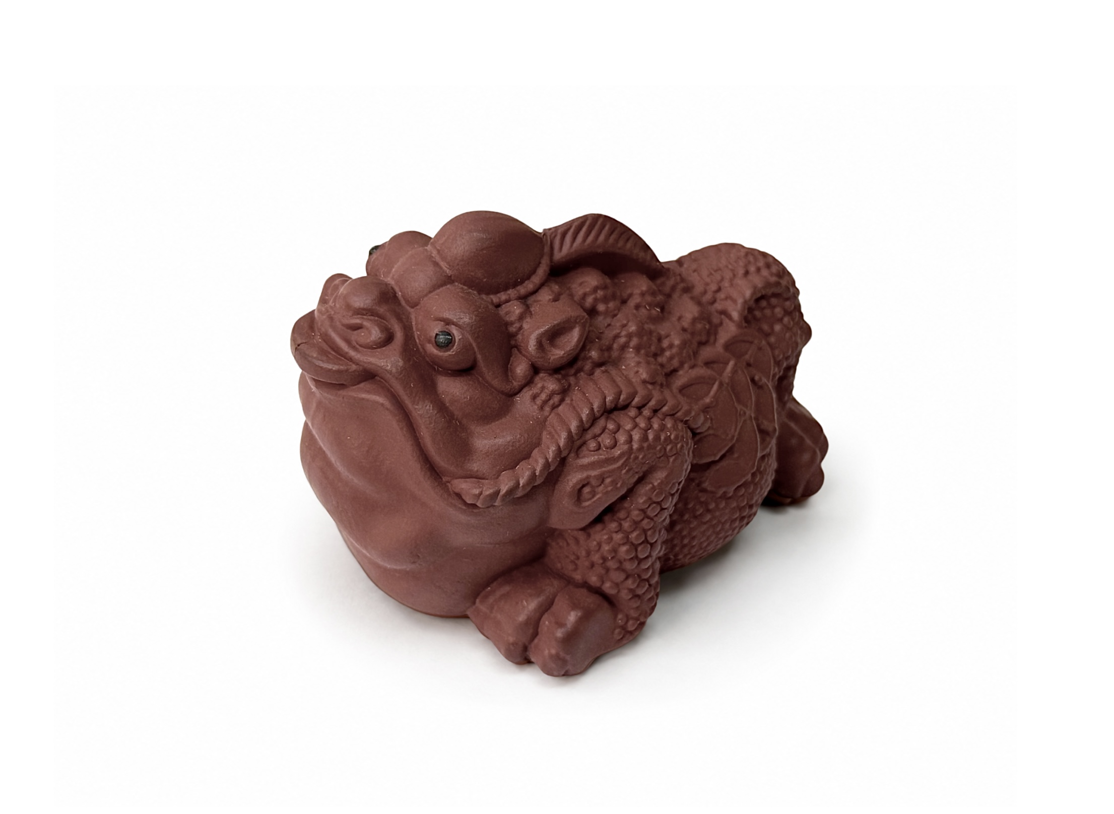 Figurka do herbaty "Żaba Bogactwa"