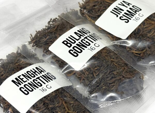 Zestaw herbat „Shu Pu-Erh's” – Gongting i Jin Ya