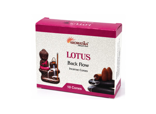 Kadzidełka Stożkowe Backflow „Lotus”